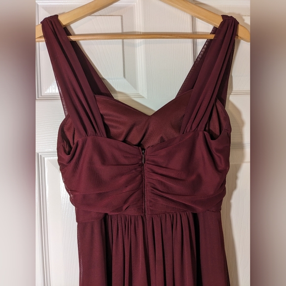 Merlot maxi dress ❤️ Prom - Picture 4 of 5